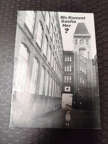 Sasha puppen prospekt buch - sasha,